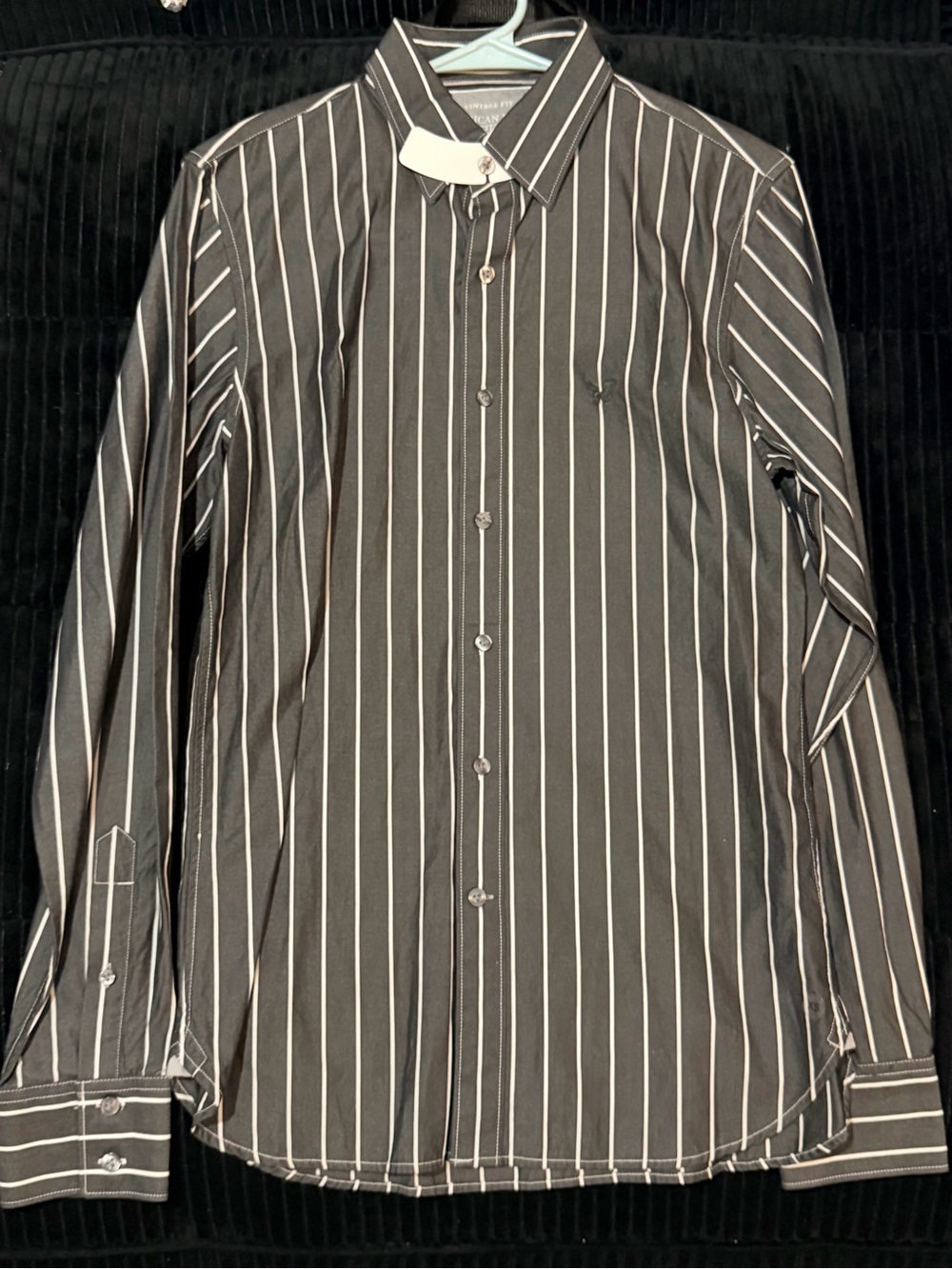 American Eagle Outfitters Vintage Fit Striped Button Down Shirt XS New